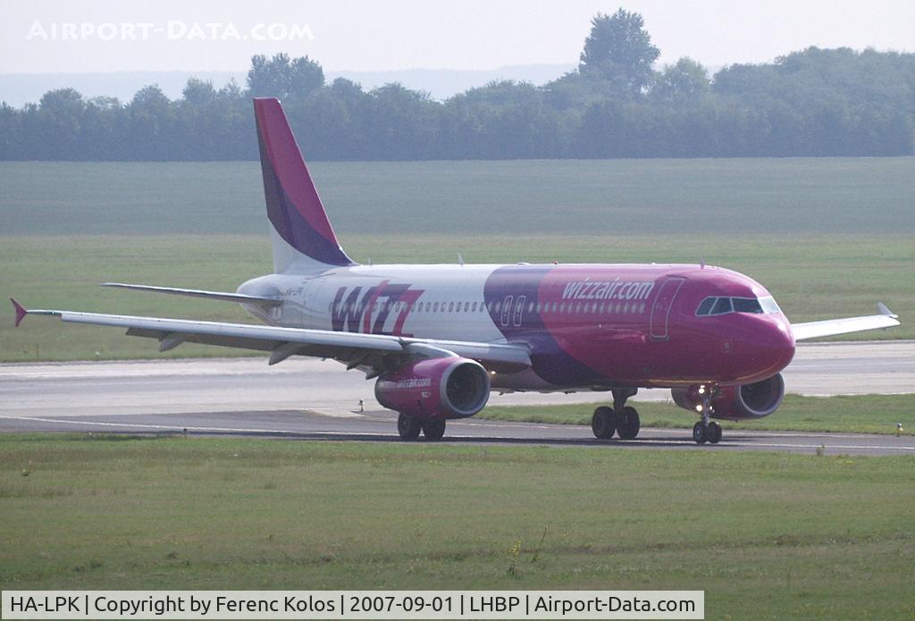 HA-LPK, 2007 Airbus A320-232 C/N 3143, Ferihegy