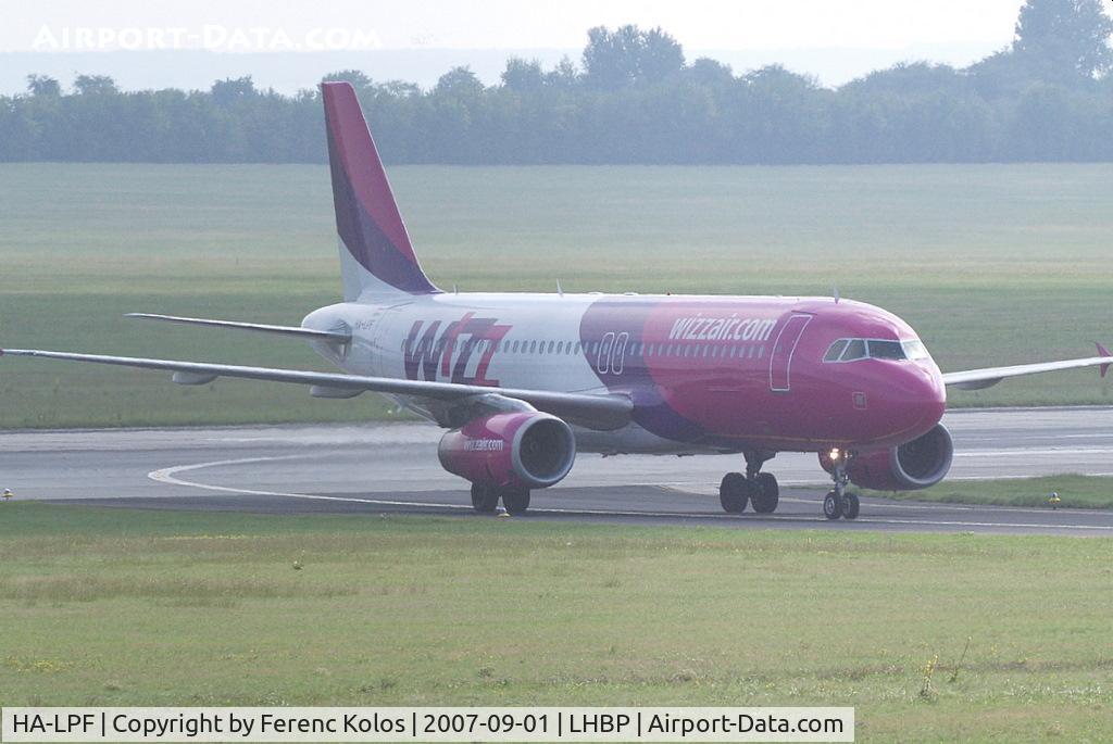 HA-LPF, 2002 Airbus A320-233 C/N 1834, Ferihegy