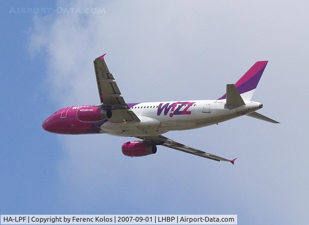 HA-LPF, 2002 Airbus A320-233 C/N 1834, Ferihegy