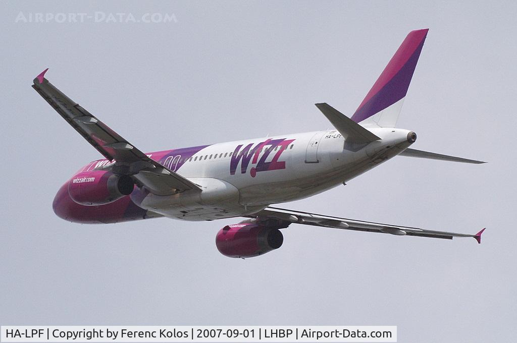 HA-LPF, 2002 Airbus A320-233 C/N 1834, Ferihegy