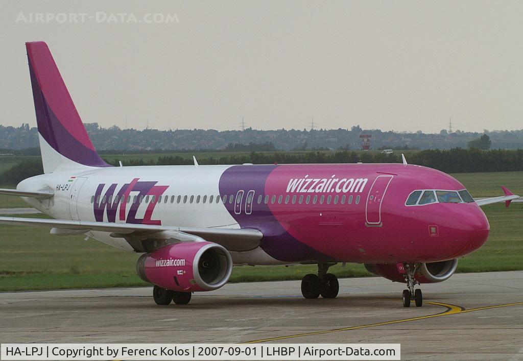 HA-LPJ, 2007 Airbus A320-232 C/N 3127, Ferihegy