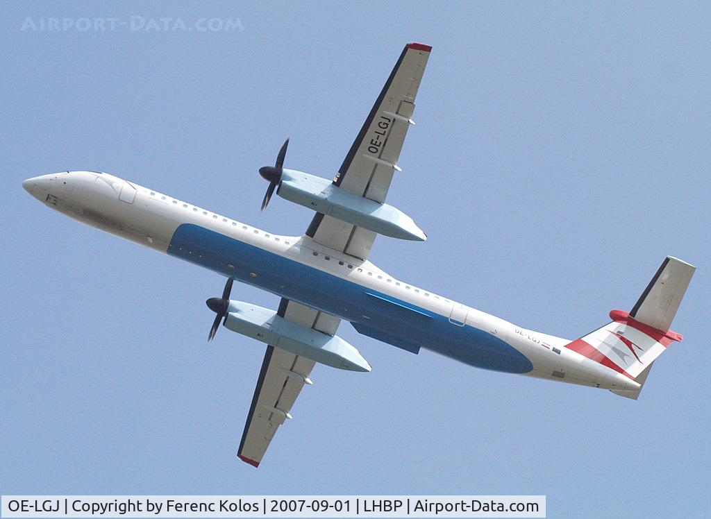 OE-LGJ, 2005 De Havilland Canada DHC-8-402Q Dash 8 C/N 4104, Ferihegy