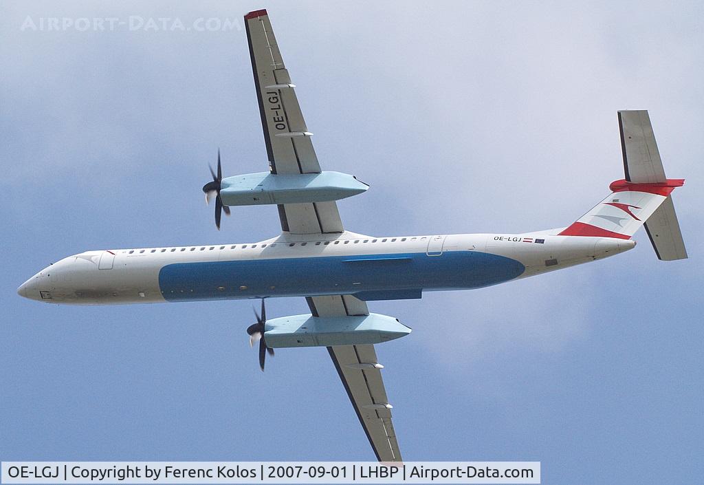 OE-LGJ, 2005 De Havilland Canada DHC-8-402Q Dash 8 C/N 4104, Ferihegy