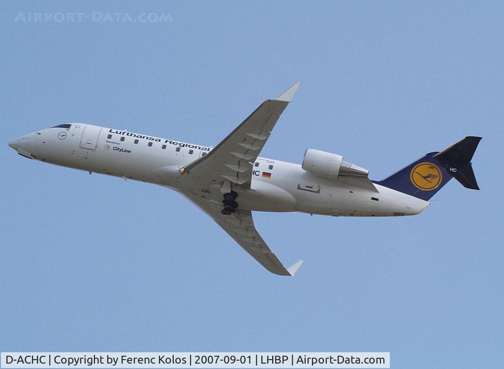 D-ACHC, 2000 Canadair CRJ-200LR (CL-600-2B19) C/N 7394, Ferihegy