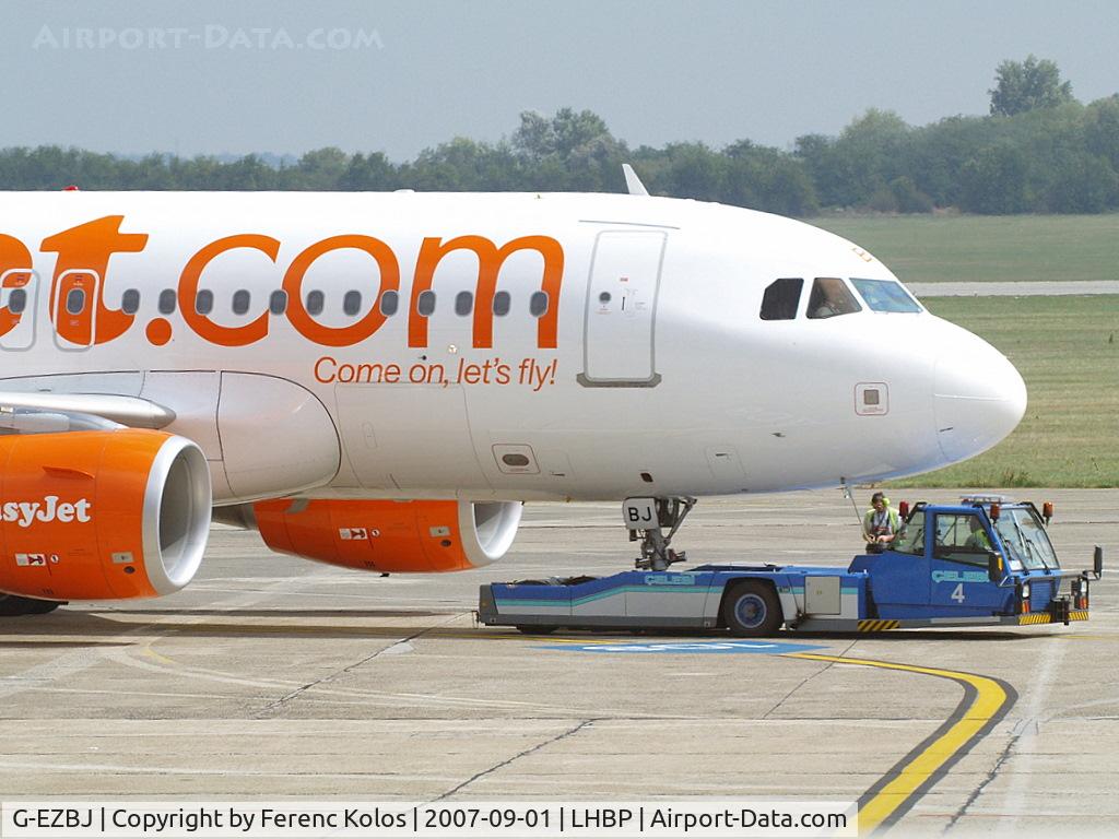 G-EZBJ, 2007 Airbus A319-111 C/N 3036, Ferihegy