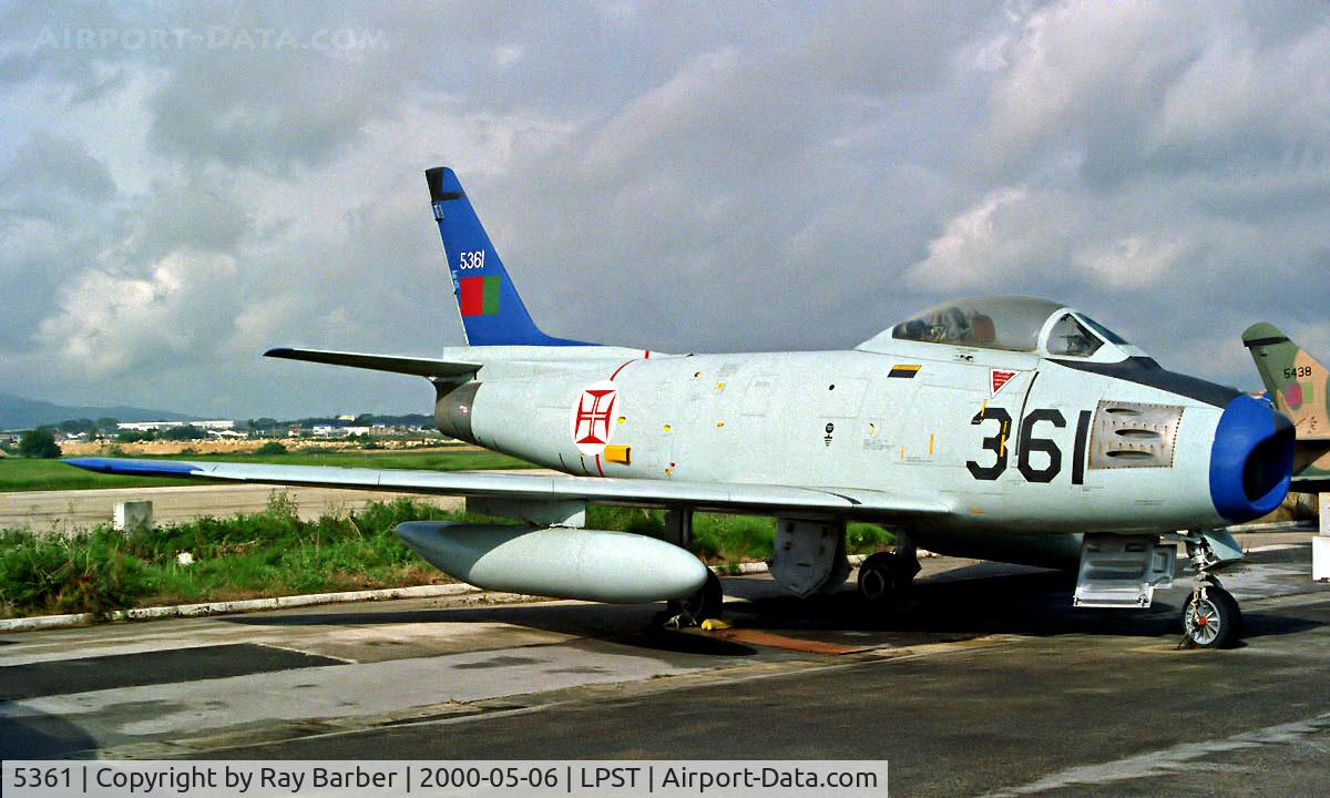 5361, North American F-86F Sabre C/N 202-133, North American F-86F Sabre [202-133] Sintra-Lisbon~CS 06/05/2000