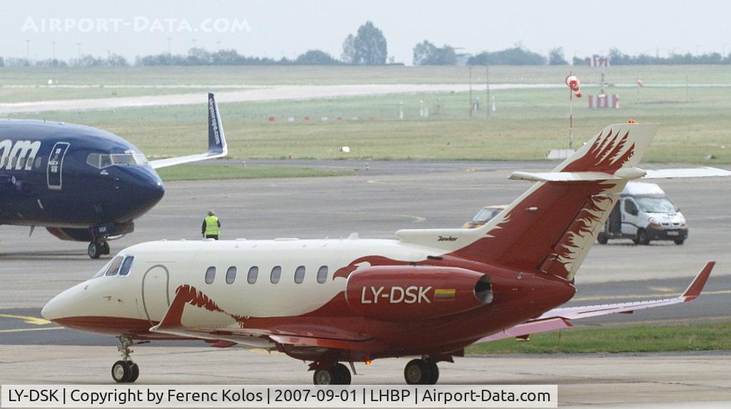 LY-DSK, 2006 Raytheon Hawker 850XP C/N 258811, Ferihegy