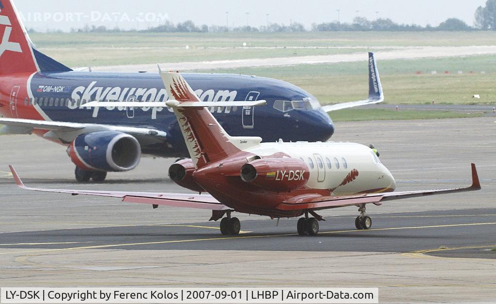 LY-DSK, 2006 Raytheon Hawker 850XP C/N 258811, Ferihegy