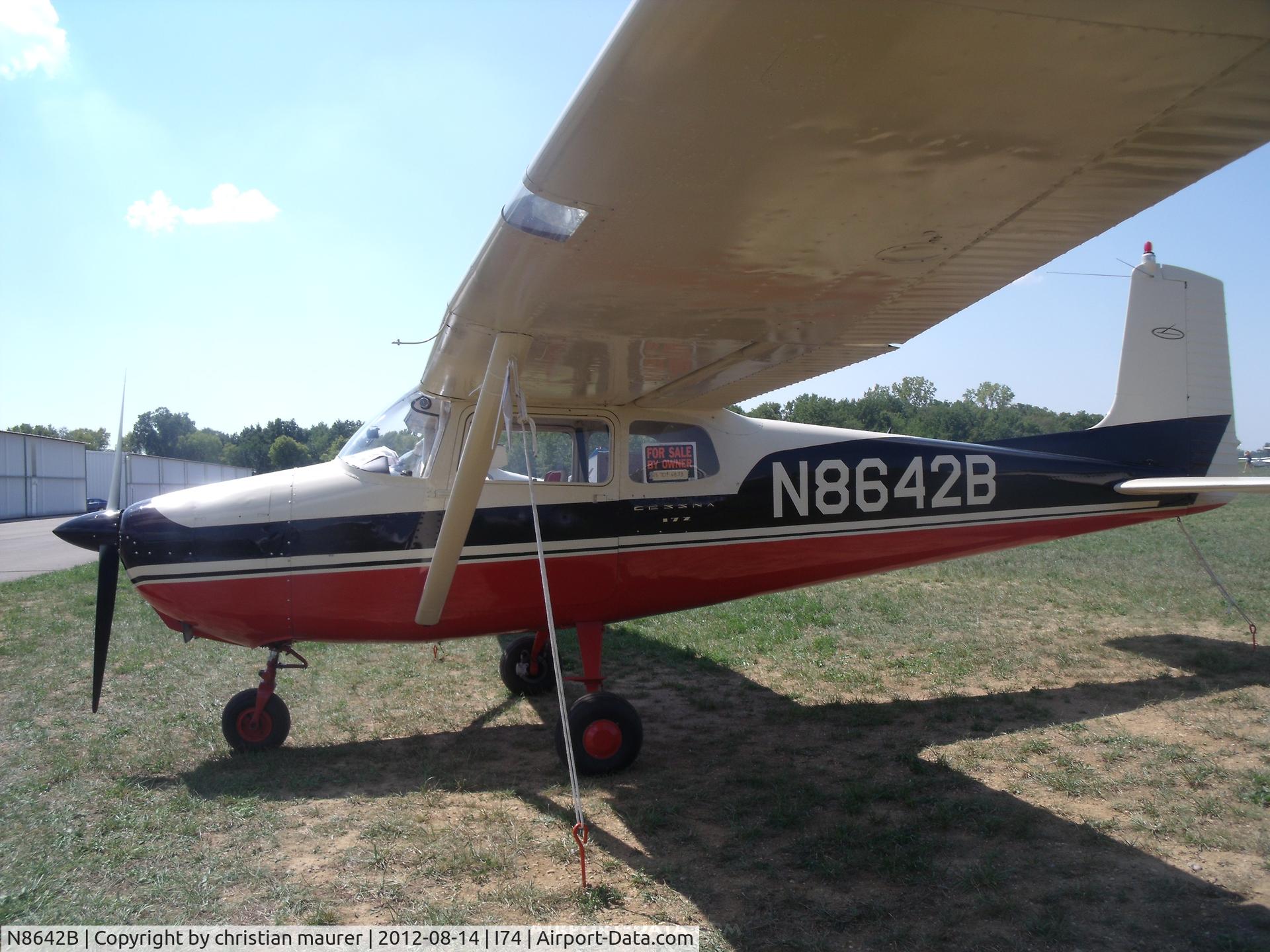N8642B, 1957 Cessna 172 C/N 36342, very nice 172