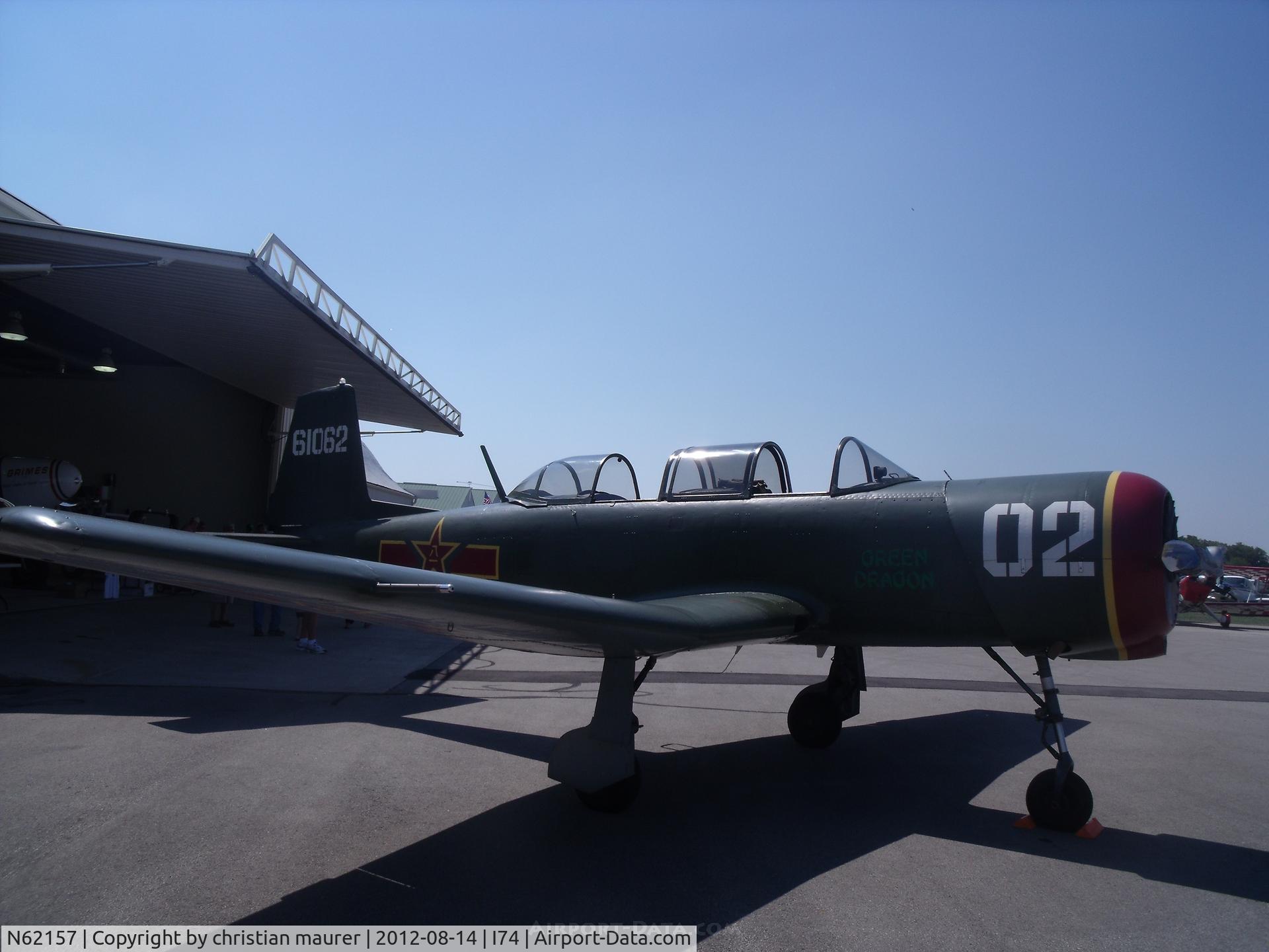 N62157, Nanchang CJ-6A C/N 2751259, nanchang china