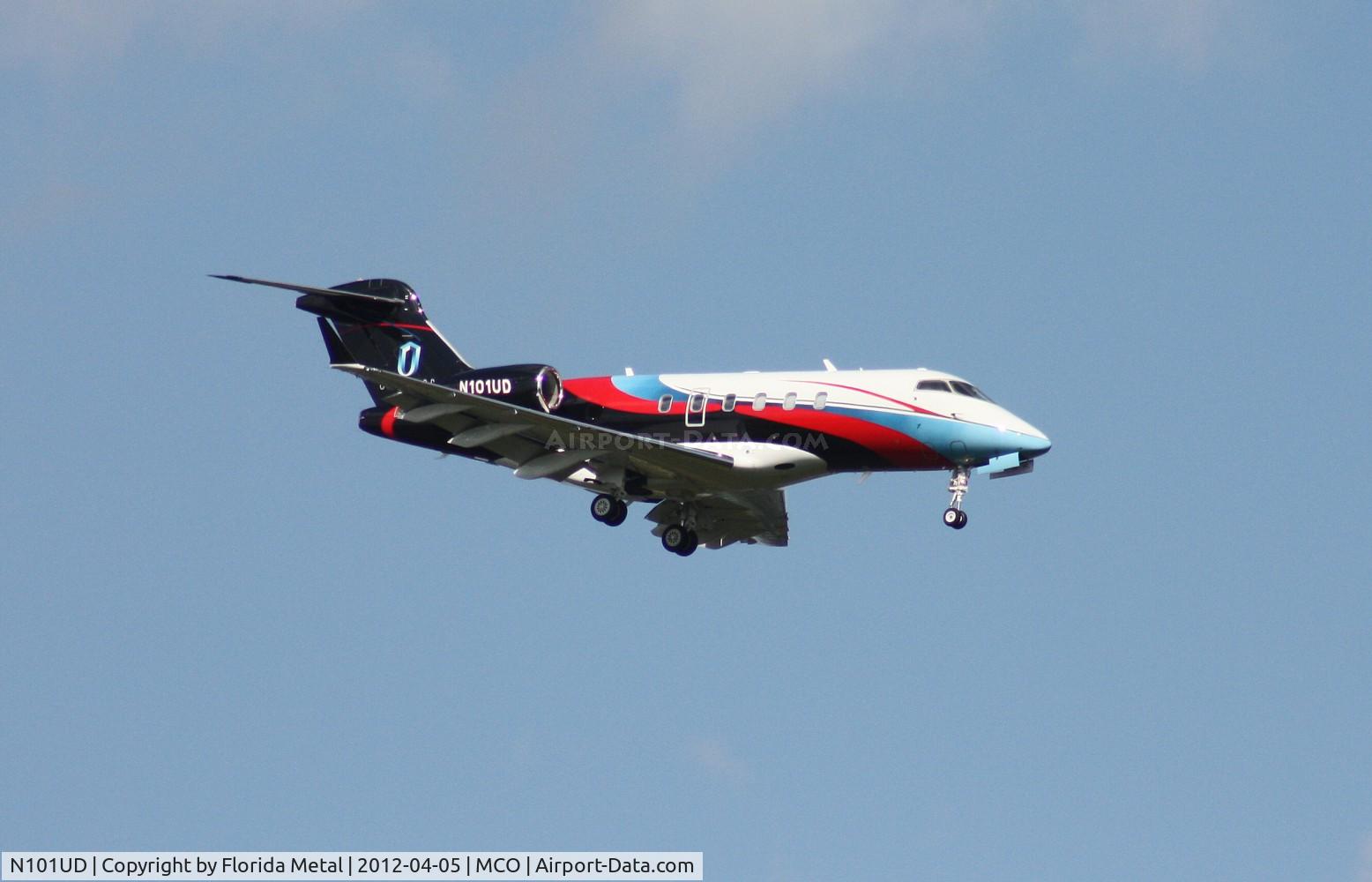 N101UD, 2008 Bombardier Challenger 300 (BD-100-1A10) C/N 20220, Unicorp Challenger 300