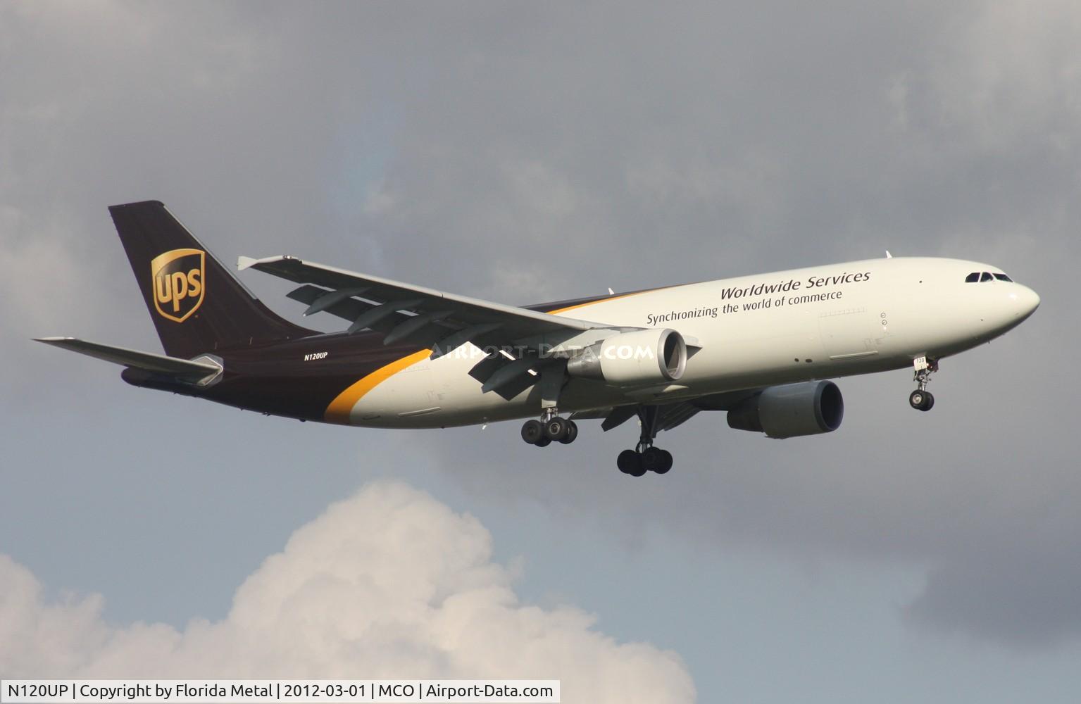 N120UP, 2000 Airbus A300F4-622R C/N 0805, UPS A300