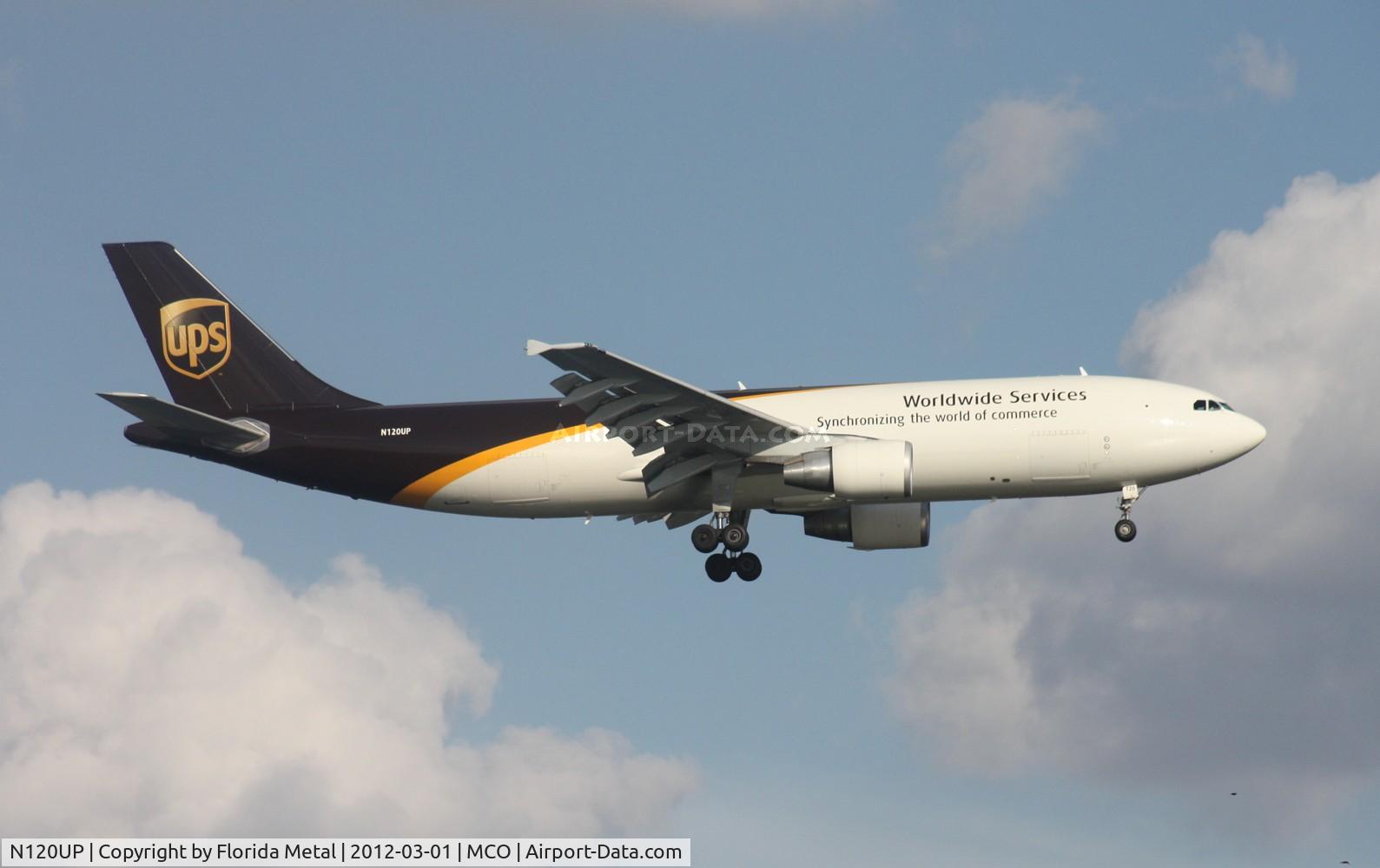 N120UP, 2000 Airbus A300F4-622R C/N 0805, UPS A300