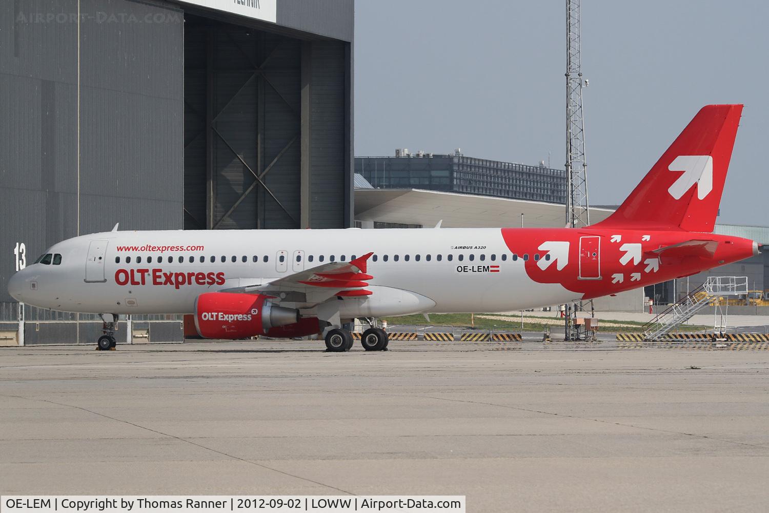 OE-LEM, 2012 Airbus A320-214 C/N 5115, OLT Express/Niki Airbus A320