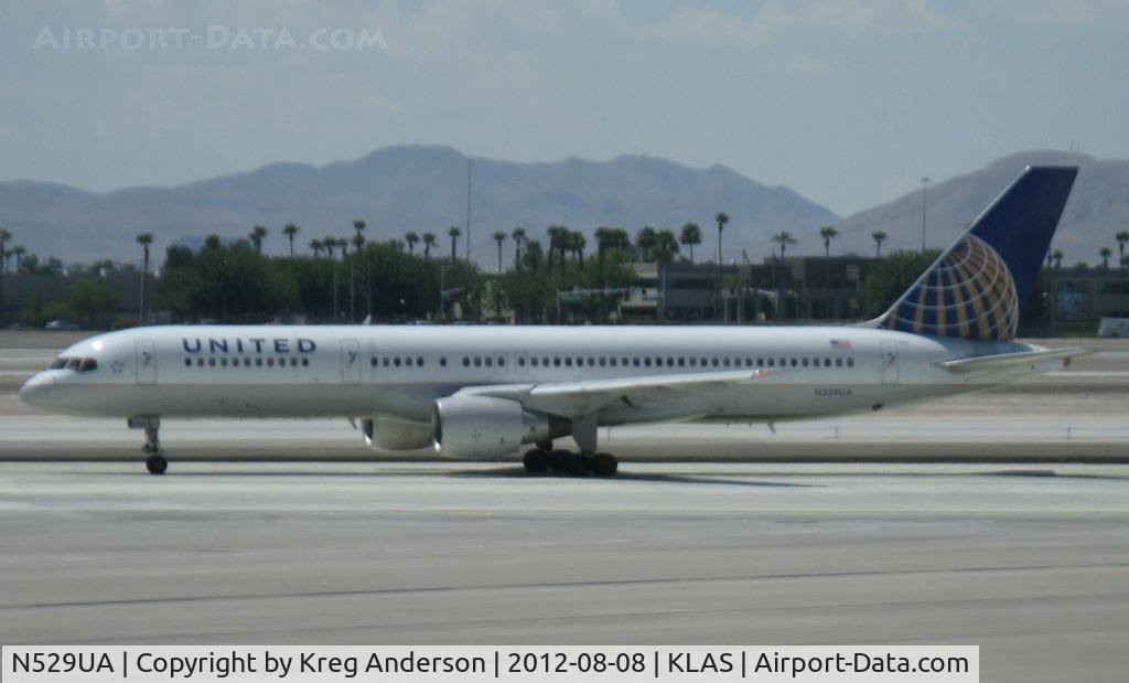 N529UA, 1991 Boeing 757-222 C/N 25019, United Airlines Boeing 757-200 at KLAS.