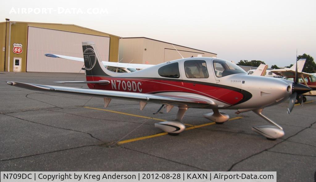 N709DC, 2012 Cirrus SR22T C/N 0355, Cirrus SR22T on the line.