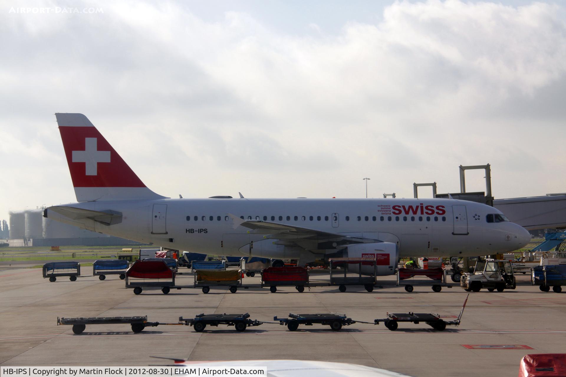HB-IPS, 1997 Airbus A319-112 C/N 734, .....