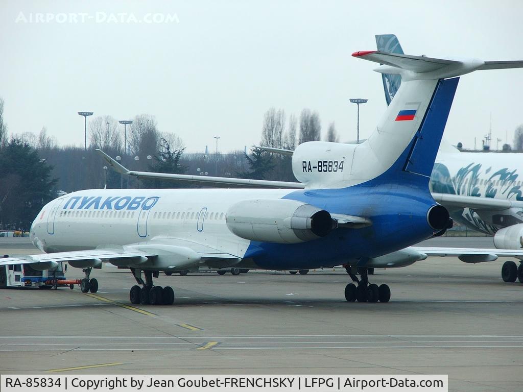 RA-85834, 1997 Tupolev Tu-154M C/N 97A1014, PULKOVO