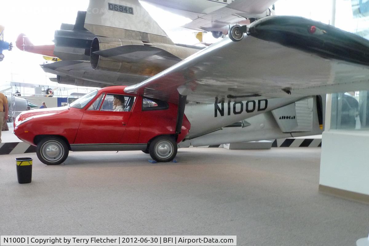 N100D, Taylor Aerocar III C/N 1, Taylor Aerocar III, c/n: 1 in Seattle Museum of Flight