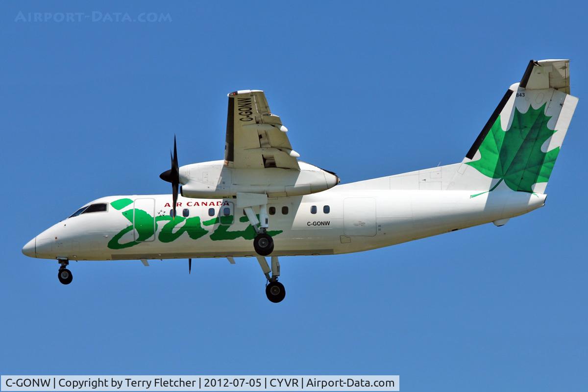 C-GONW, 1988 De Havilland Canada DHC-8-102 Dash 8 C/N 112, 1988 De Havilland Canada DHC-8-102, c/n: 112