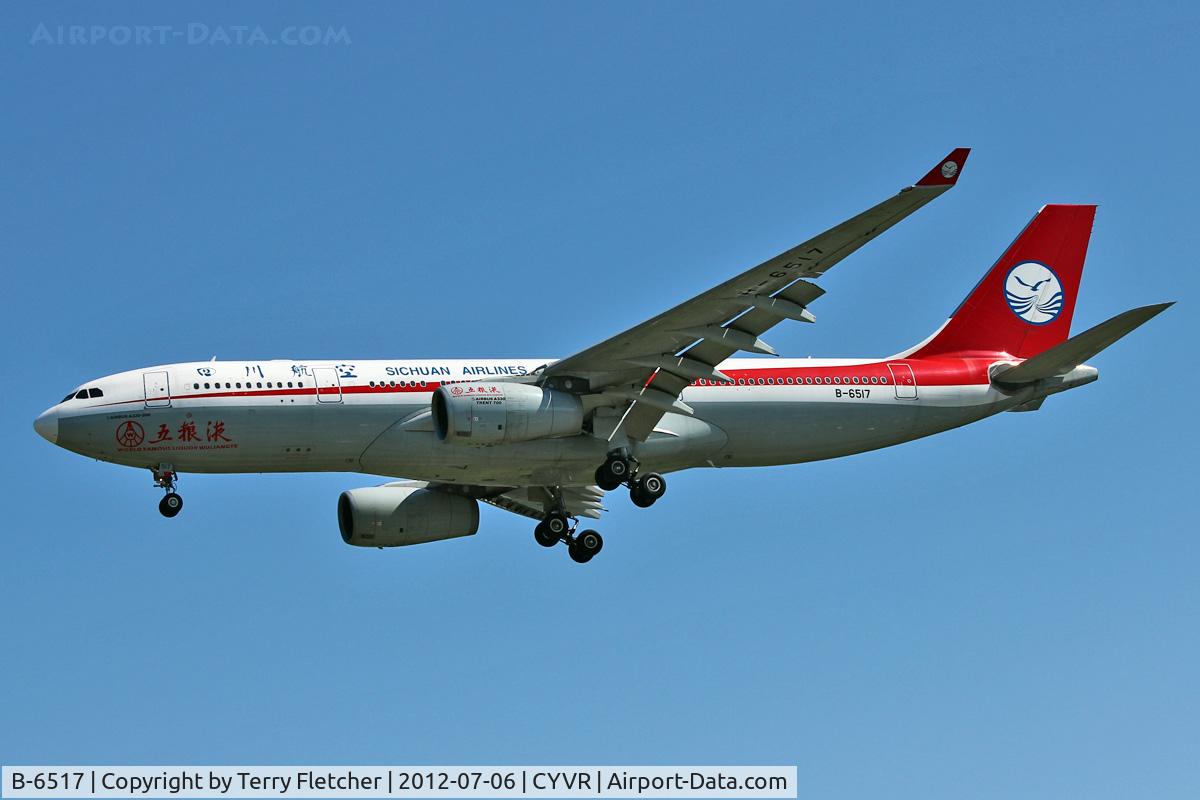 B-6517, 2010 Airbus A330-243 C/N 1138, 2010 Airbus A330-243, c/n: 1138