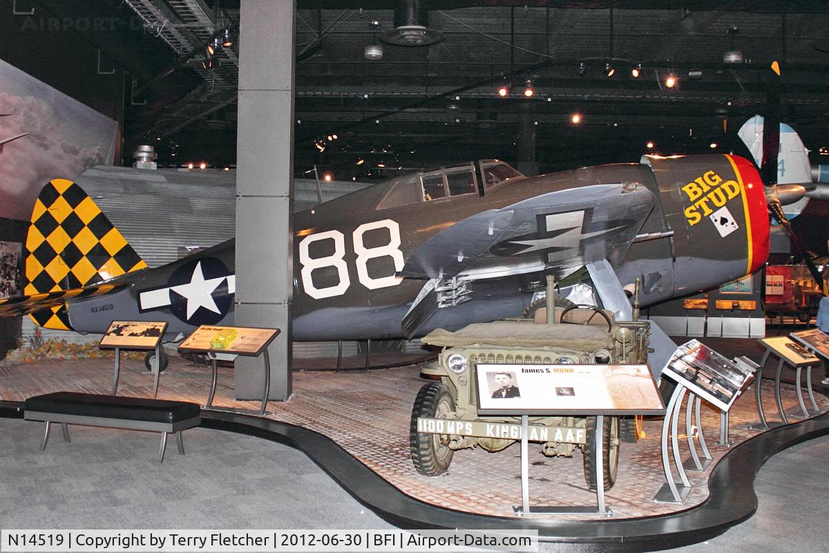 N14519, 1942 Republic P-47D Thunderbolt C/N 393-353, 1942 Republic P-47, c/n: 42-8205