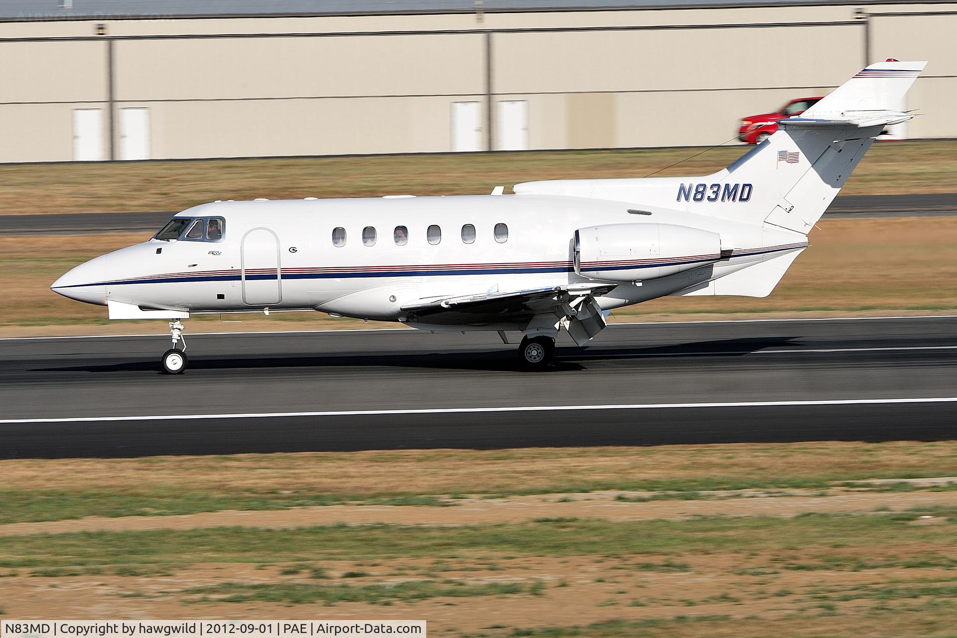 N83MD, British Aerospace HS.125-700A C/N 257042/NA0230, Snohomish County Airport aka Paine Field Airport