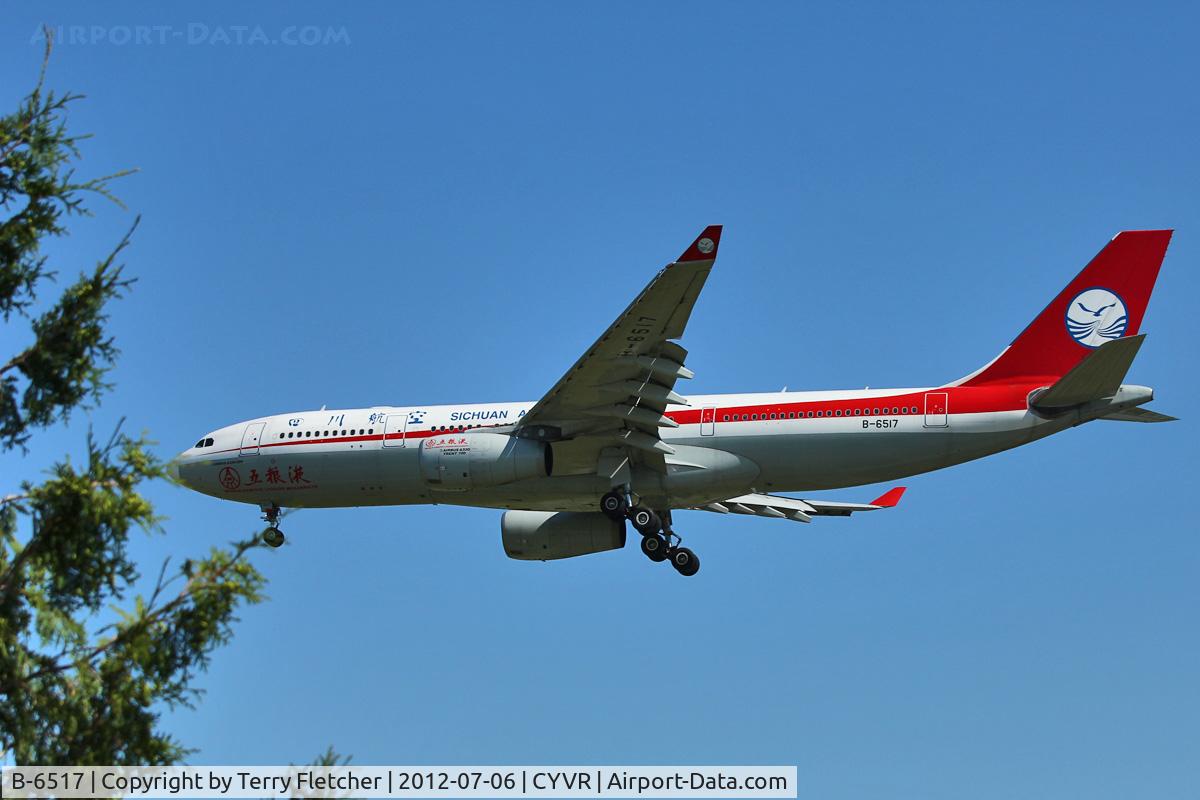 B-6517, 2010 Airbus A330-243 C/N 1138, 2010 Airbus A330-243, c/n: 1138