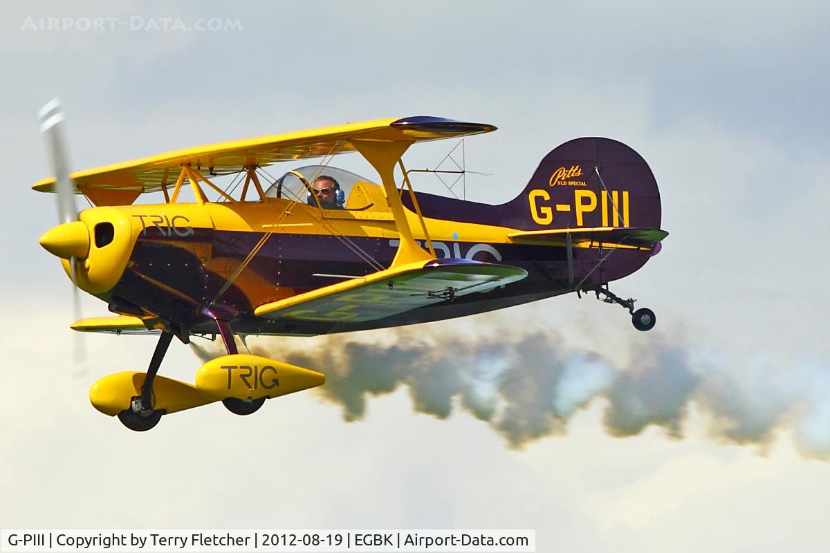 G-PIII, 1981 Pitts S-1D Special C/N PFA 009-10156, 1981 Pitts S-1D, c/n: PFA 009-10156