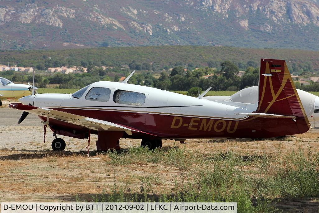 D-EMOU, 1990 Mooney M20J 201 C/N 24-3172, Parking