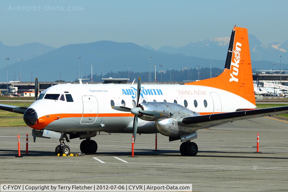 C-FYDY, 1968 Hawker Siddeley HS.748 Series 2A C/N 1661, Air North's 1968 Hawker Siddeley HS 748 Series 2A, c/n: 1661