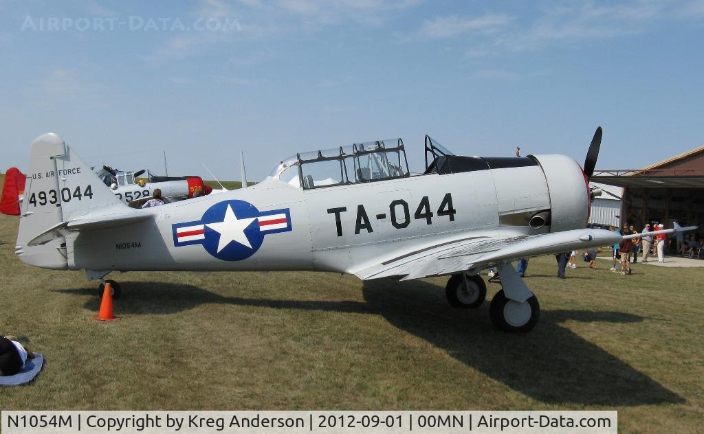 N1054M, 1950 North American T-6G Texan C/N 168-148, 2012 Gerry Beck Memorial Fly-in