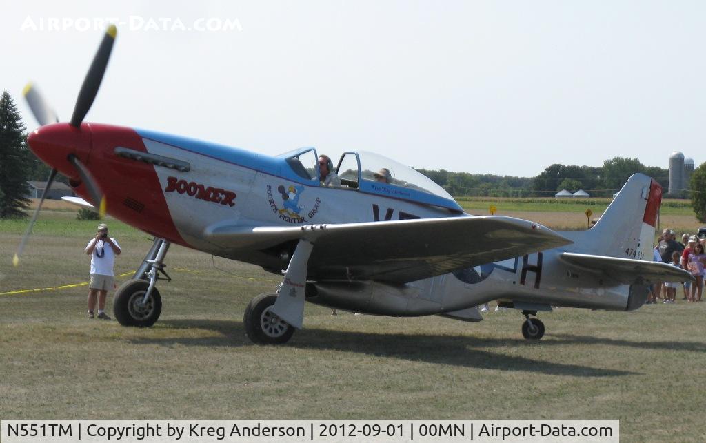 N551TM, 2006 North American P-51D Mustang Replica C/N TM001, 2012 Gerry Beck Memorial Fly-in