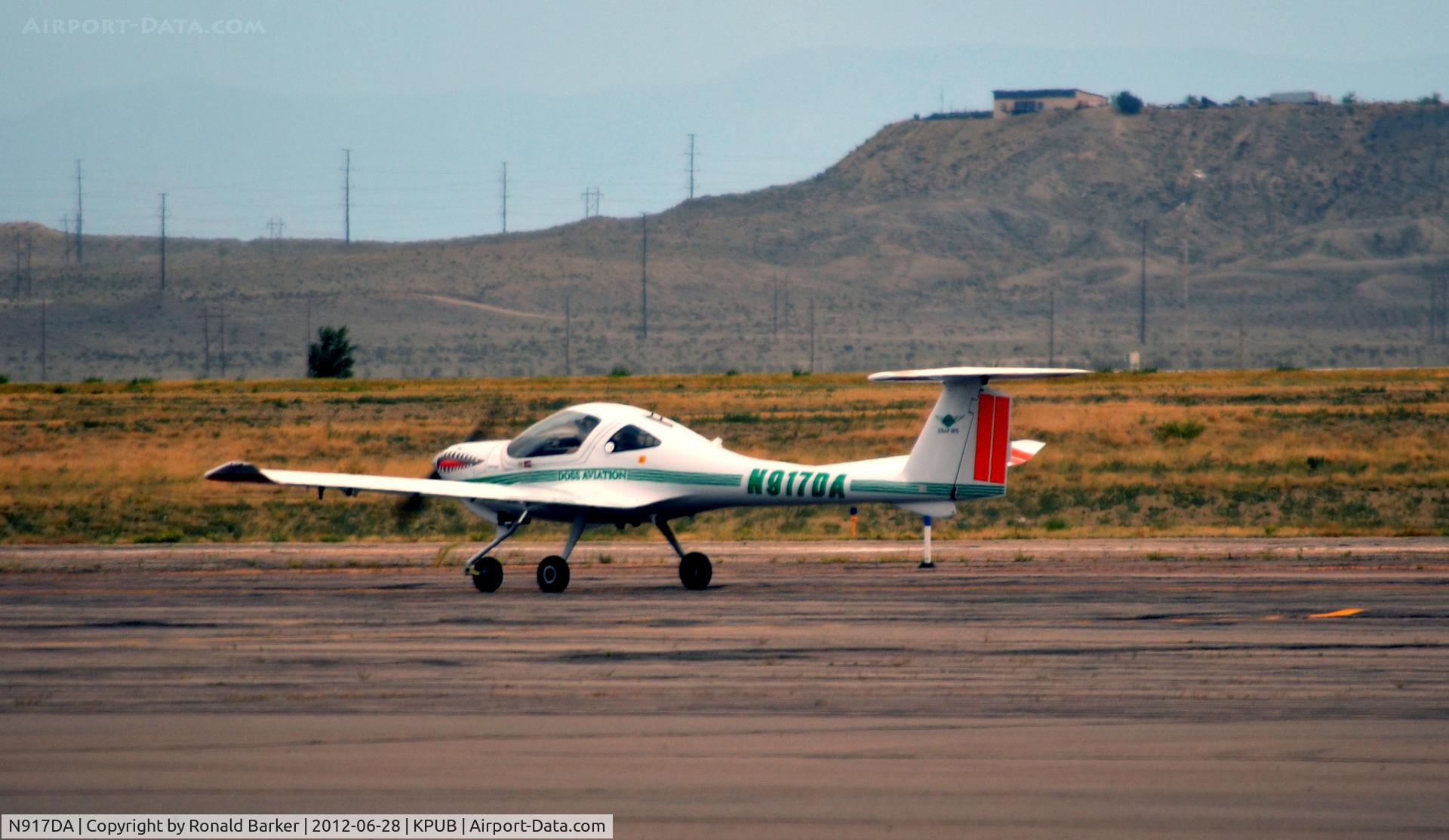 N917DA, 2006 Diamond DA-20C-1 Eclipse C/N C0391, Taxi Pueblo