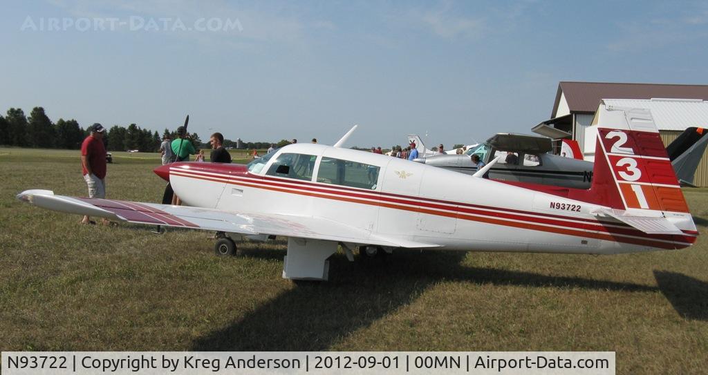 N93722, 1980 Mooney M20K C/N 25-0477, 2012 Gerry Beck Memorial Fly-in