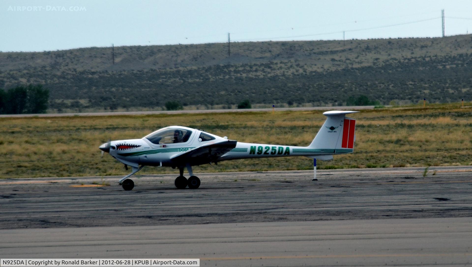 N925DA, 2006 Diamond DA-20C-1 Eclipse C/N C0399, Taxi Pueblo