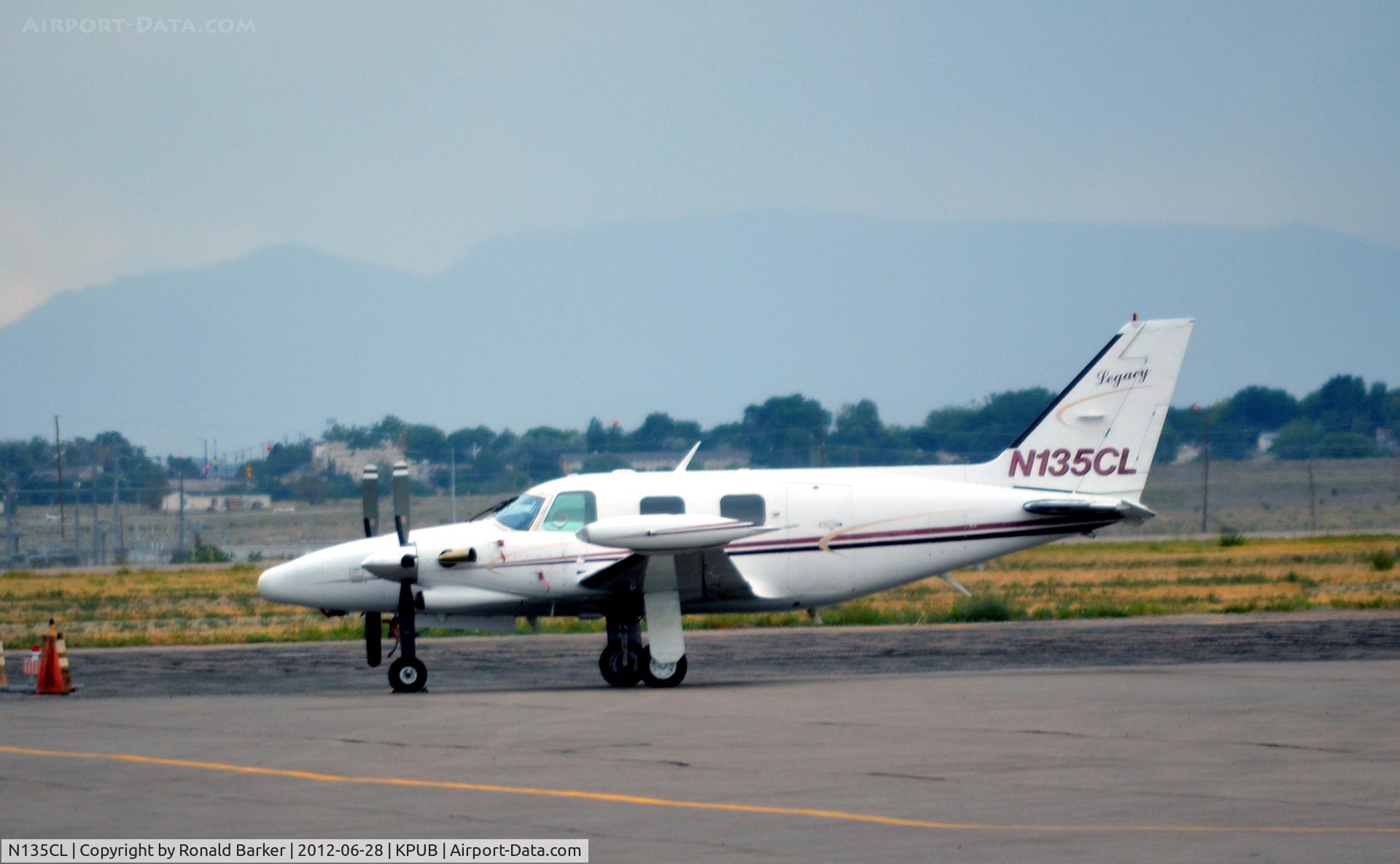 N135CL, 1977 Piper PA-31T Cheyenne C/N 31T-7720019, Pueblo