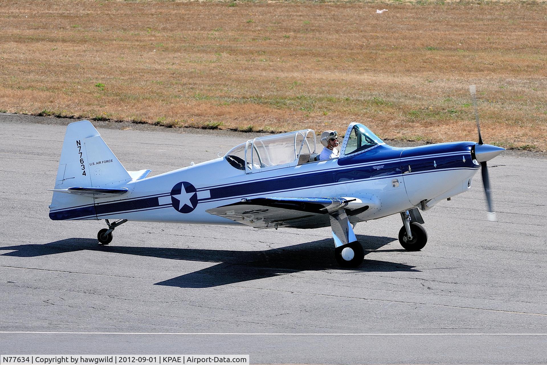 N77634, 1948 Temco TE-1A C/N 6001, 1970 Milford Buckaroo