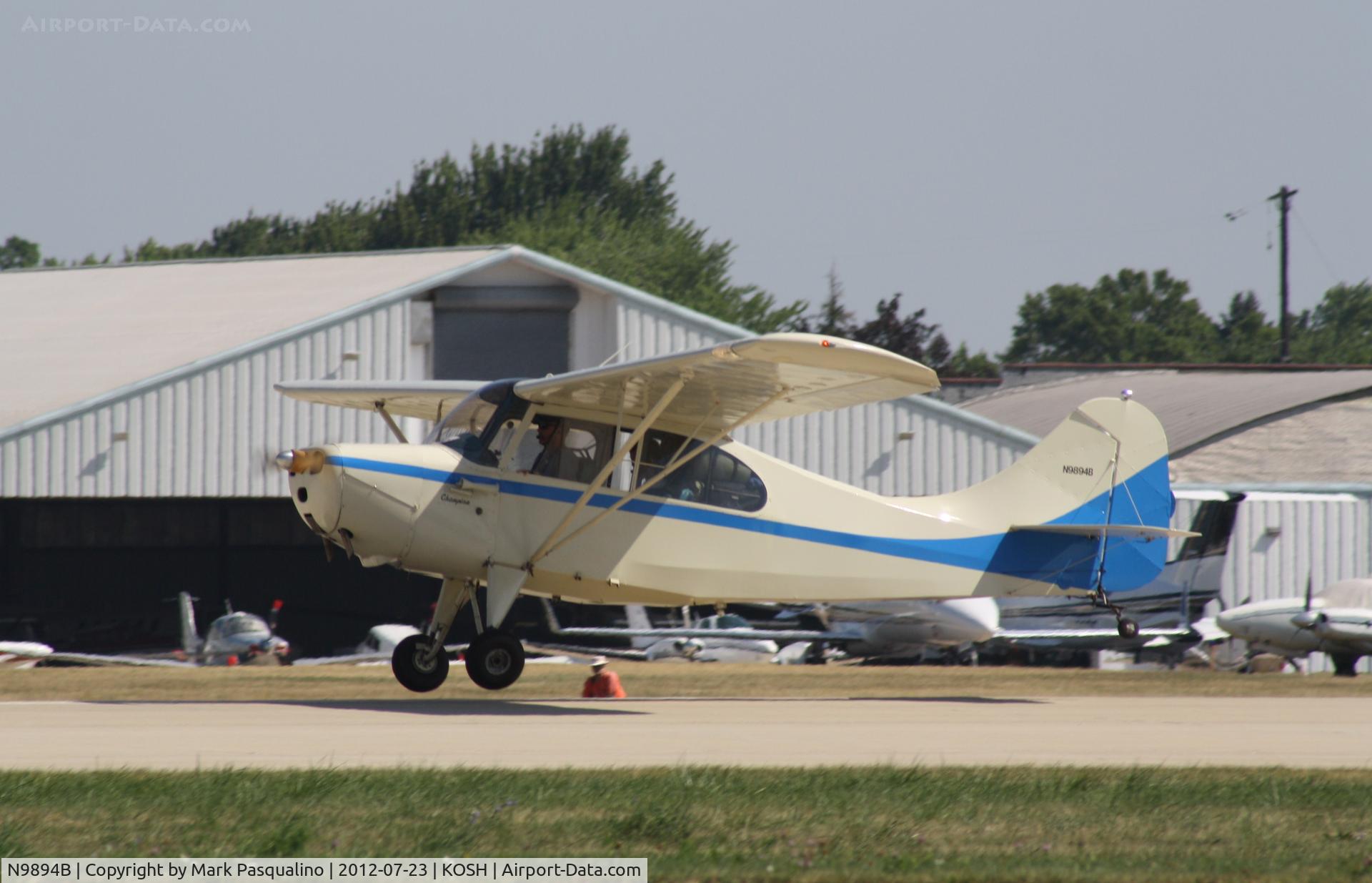 N9894B, 1958 Champion 7FC C/N 7FC-214, Champion 7FC