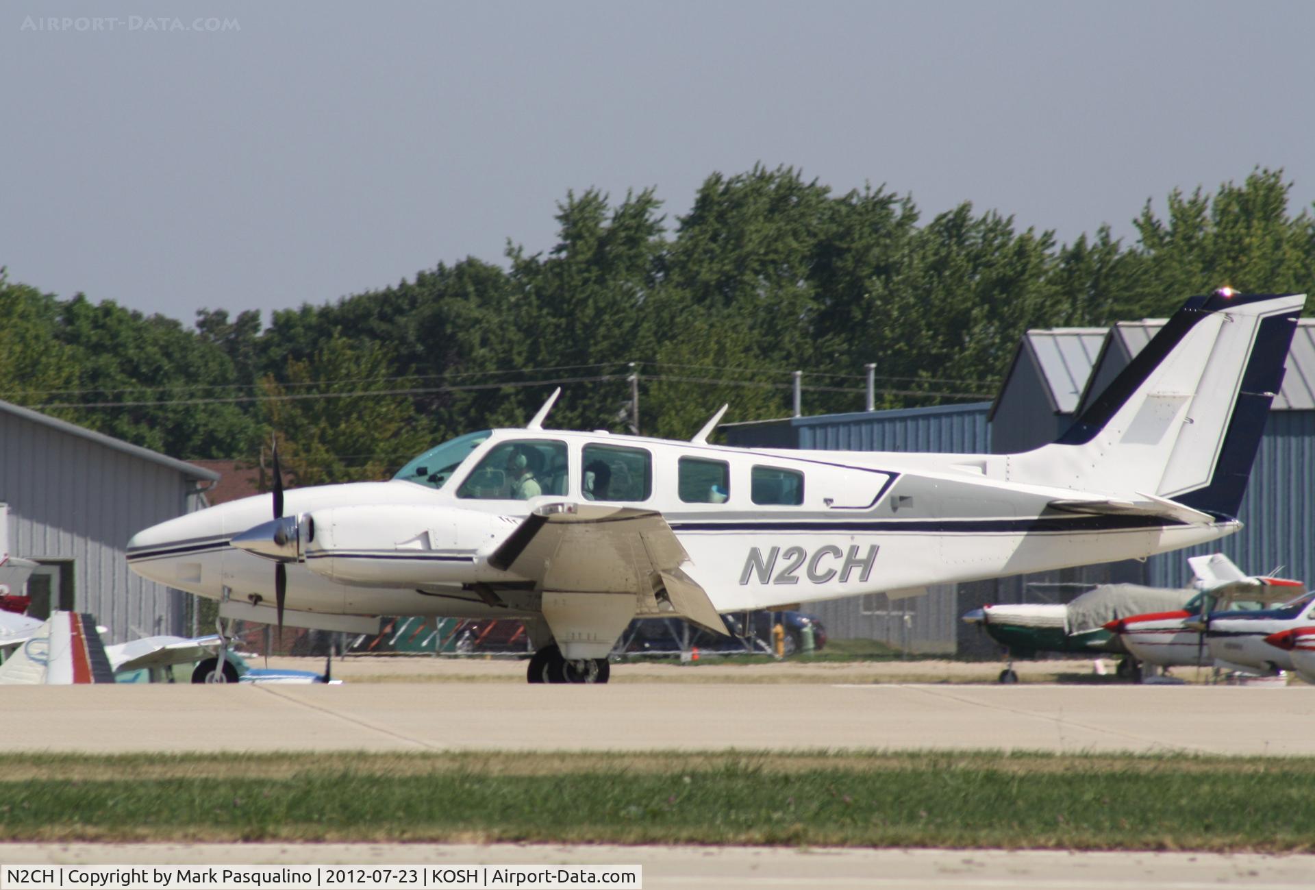 N2CH, 1978 Beech 58TC Baron C/N TK-72, Beech 58TC