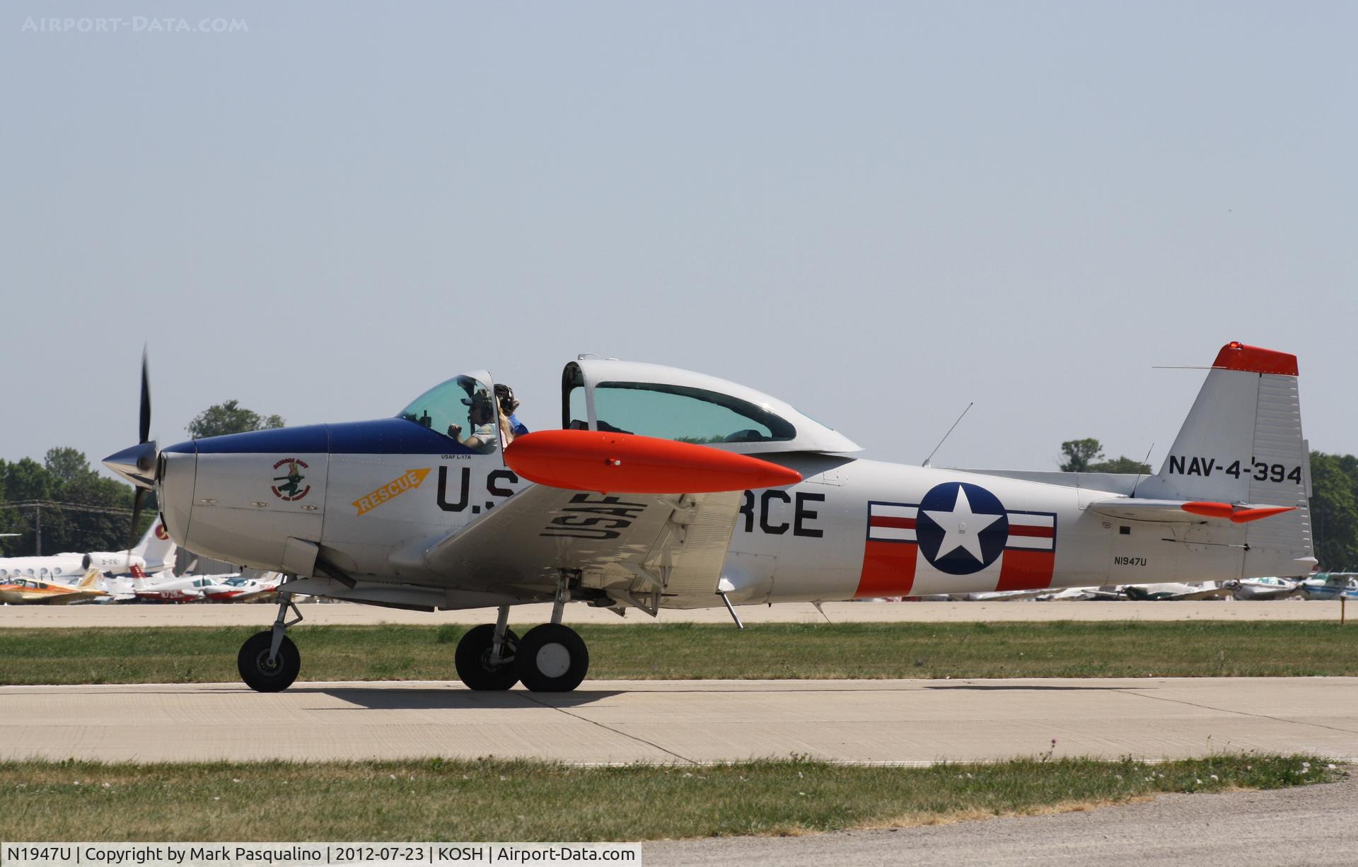 N1947U, 1946 North American Navion (NA-145) C/N NAV-4-394, North American Navion