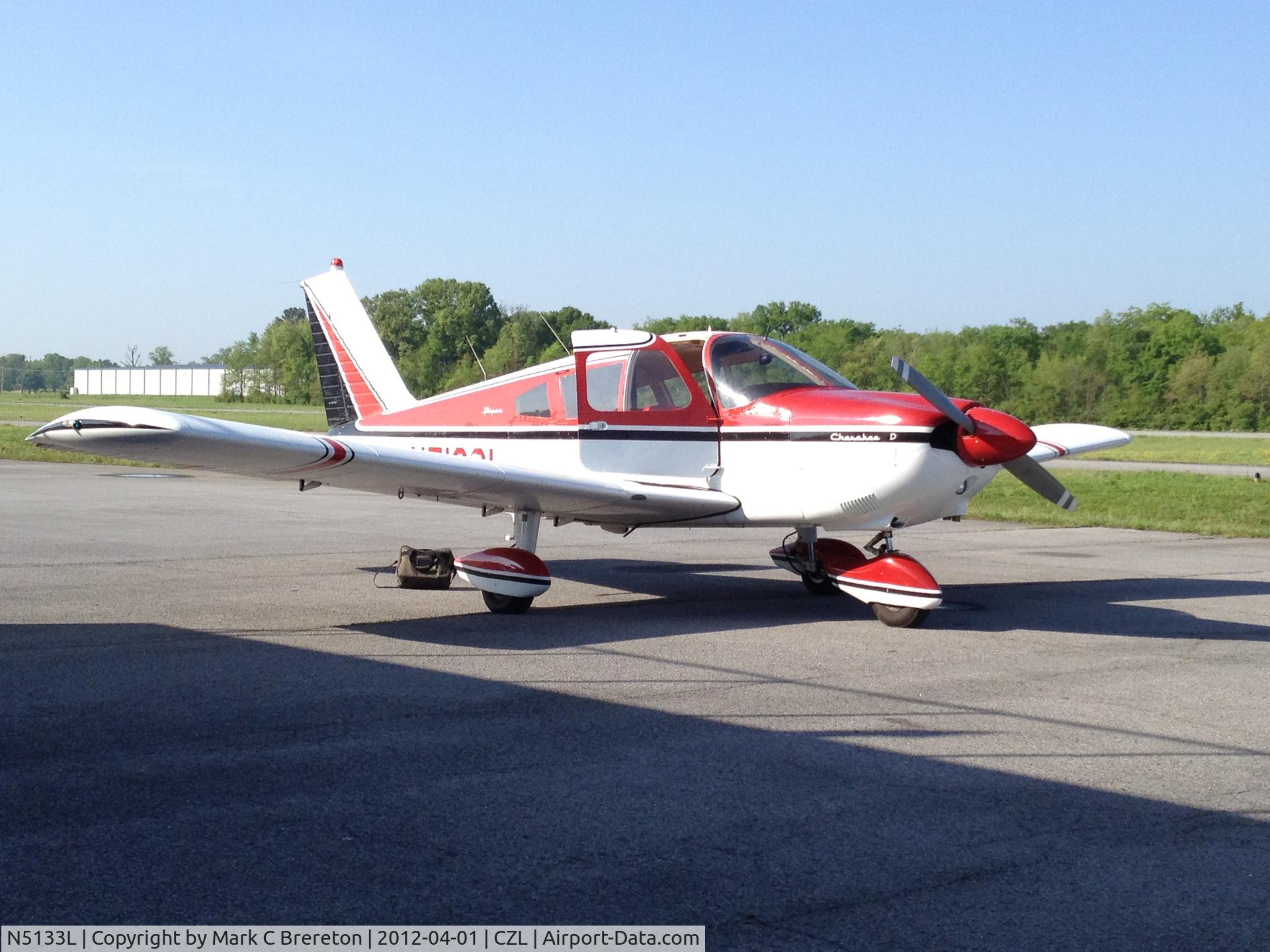 N5133L, 1967 Piper PA-28-180 C/N 28-4416, Operated by Calhoun City, GA.