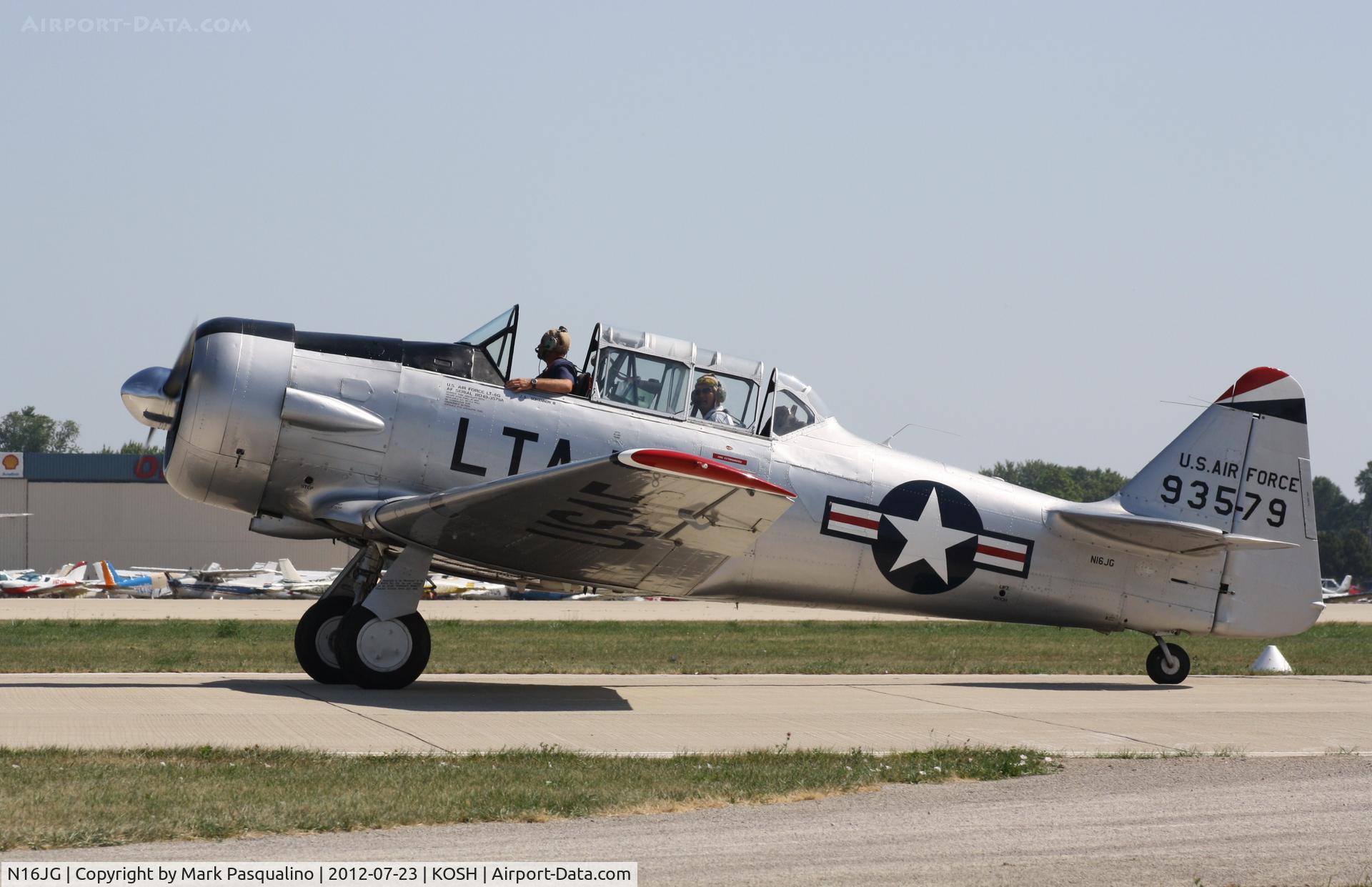 N16JG, 1942 North American AT-6C Texan C/N 88-11731, North American AT-6C