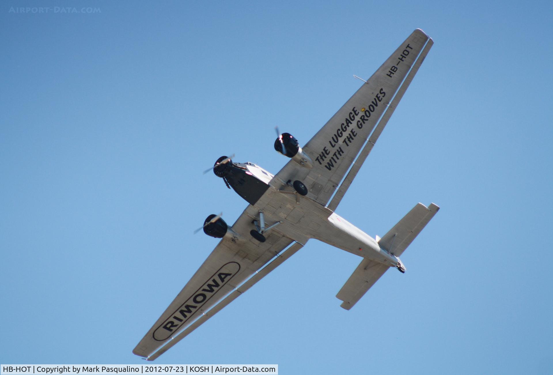 HB-HOT, 1939 Junkers Ju-52/3m g4e C/N 6595, Junkers JU-52