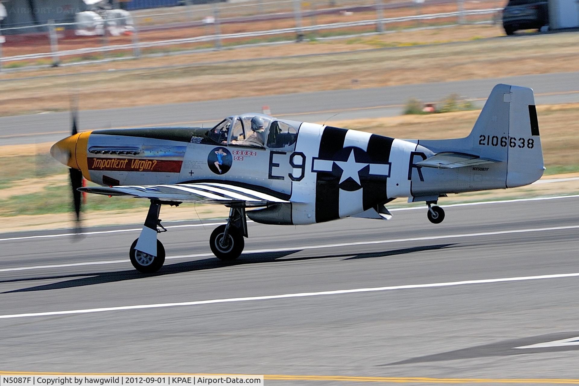 N5087F, 1943 North American P-51B Mustang C/N 104-25440, 