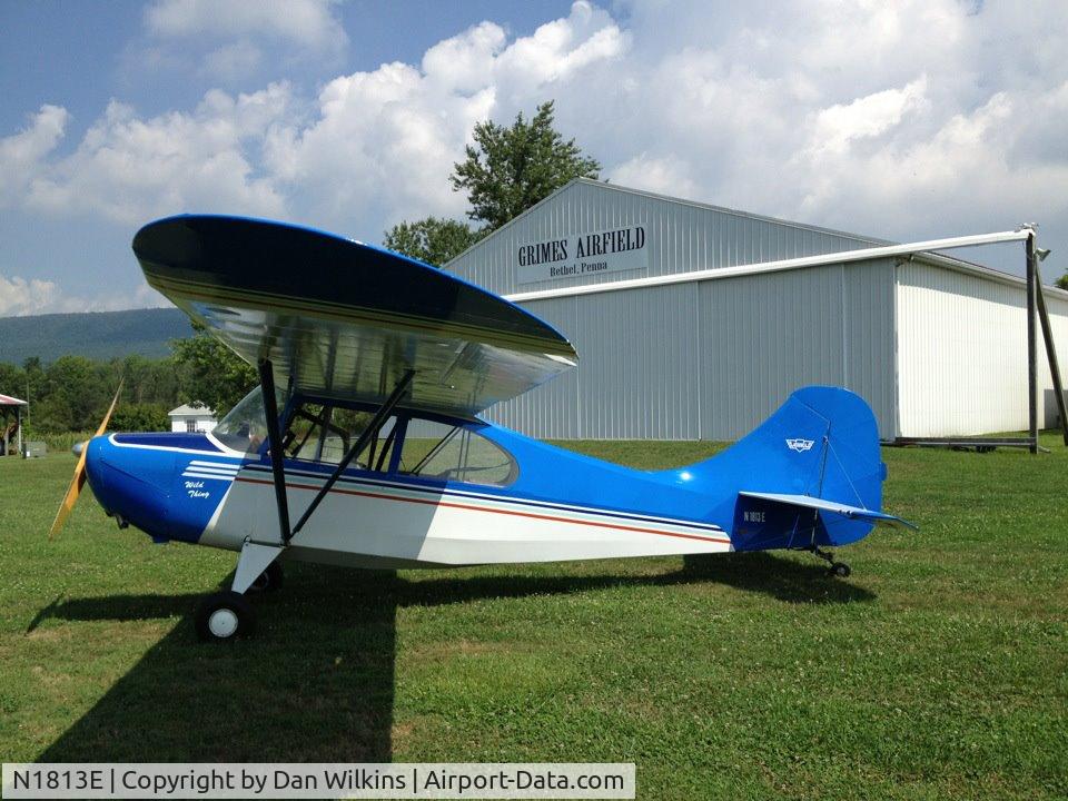 N1813E, 1946 Aeronca 7AC Champion C/N 7AC-5380, 85hp with an electric start