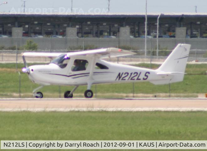 N212LS, 2012 Cessna 162 Skycatcher C/N 16200200, Brand new Skycatcher takes off 17L.