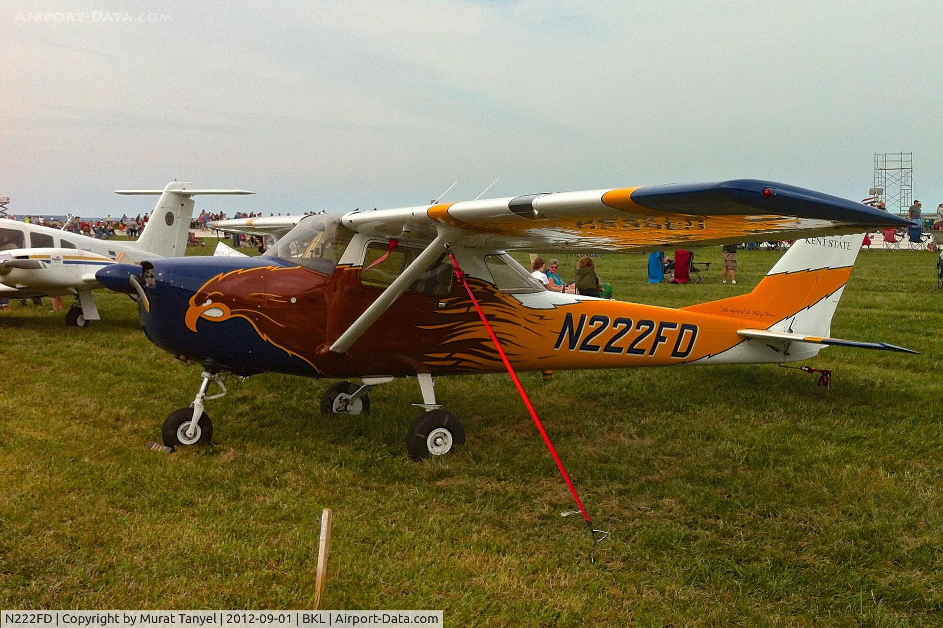 N222FD, 1968 Cessna 150H C/N 15068498, @ the 2012 Cleveland National Air Show