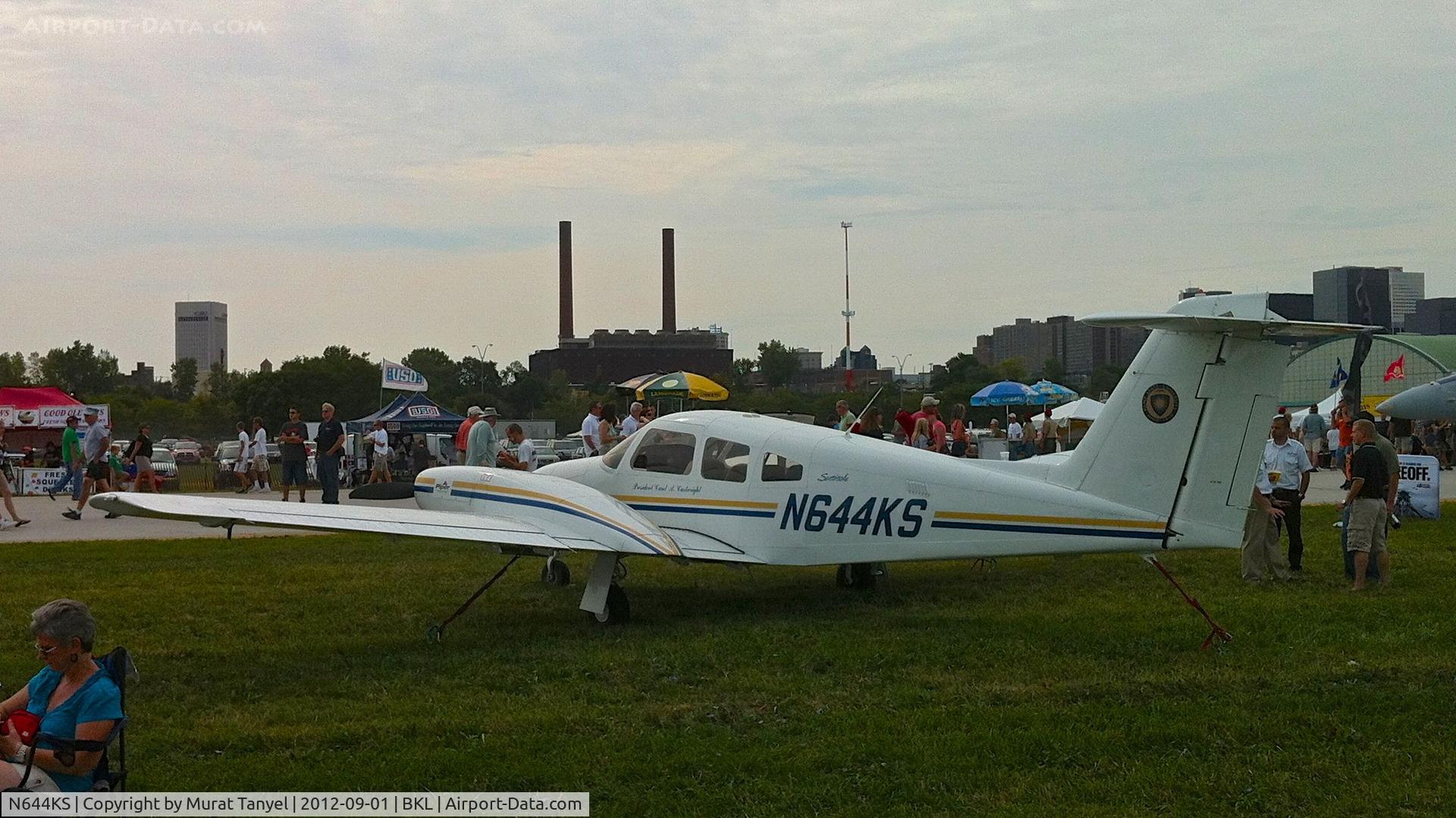 N644KS, 2006 Piper PA-44-180 Seminole C/N 4496220, @ the 2012 Cleveland National Air Show