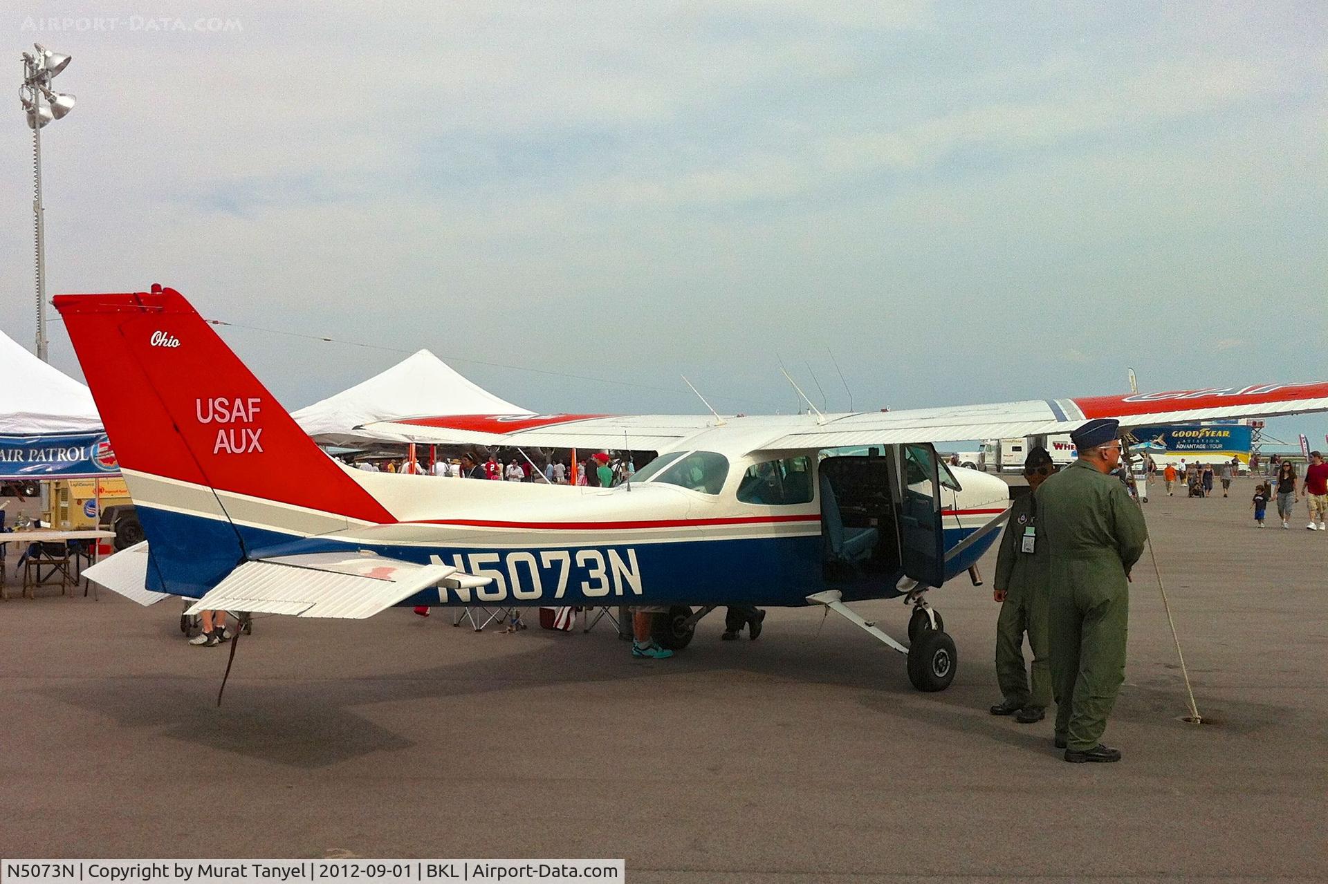 N5073N, 1985 Cessna 172P C/N 17276404, @ the 2012 Cleveland National Air Show